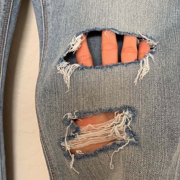 NWT Express destructed midrise jeans - Picture 6 of 13